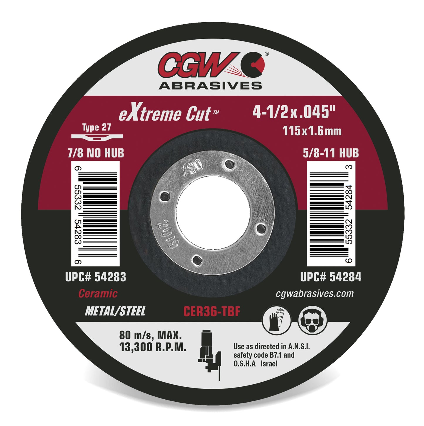 CGW CUT-OFF WHEEL- Fuline Welding Supplies