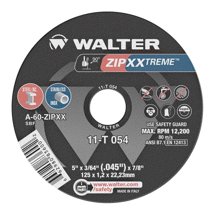 5X3/64X7/8 ZIP XXTREME WHEELS PKG 25 - Fuline Welding Supplies