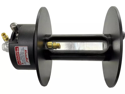 ALUMAREEL 10 INCH PROPANE HOSE REEL 1/4" LH B SIZE FITTING - Fuline Welding Supplies