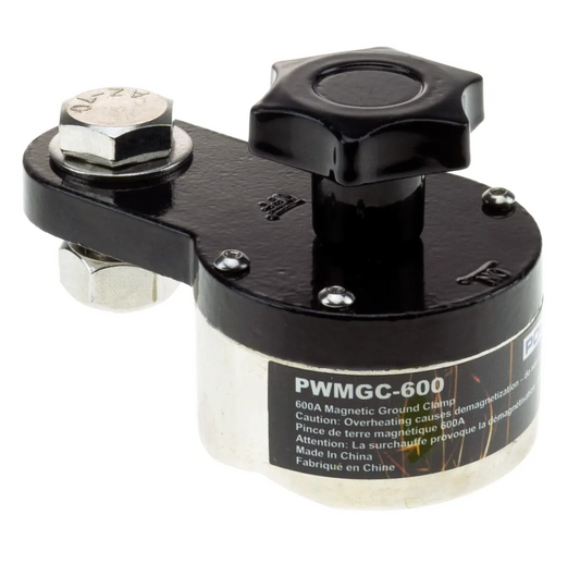 POWERWELD MAGNETIC GROUND CLAMP SWITCHABLE - Fuline Welding Supplies