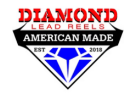 DIAMOND WELDING LEAD REEL 10 INCH FIXED BASE DOUBLE FBD10BLK - Fuline Welding Supplies