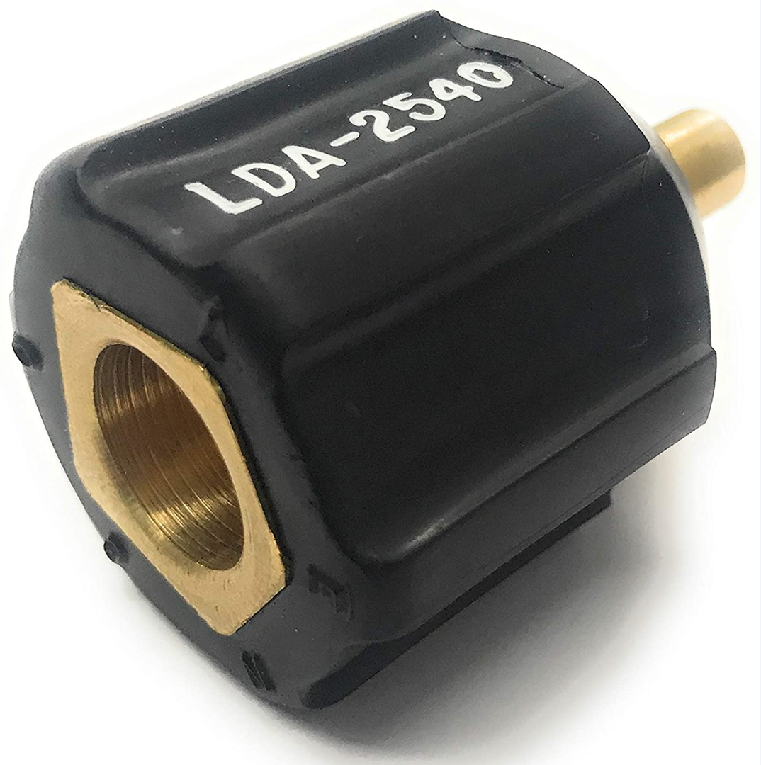 LENCO ADAPTOR MALE DINSE 35 TO FEMALE LC-40 LDA - Fuline Welding Supplies