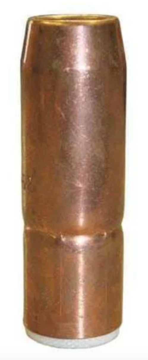 TREGASKISS STYLE NOZZLE, SLIP-ON, COPPER, 5/8" 401 SERIES (5/PACK) - Fuline Welding Supplies
