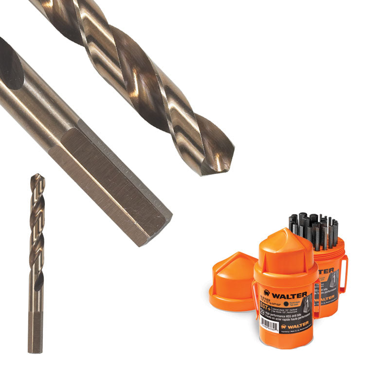 1/8 SST JOBBER QCK SHANK PKG 10 - Fuline Welding Supplies