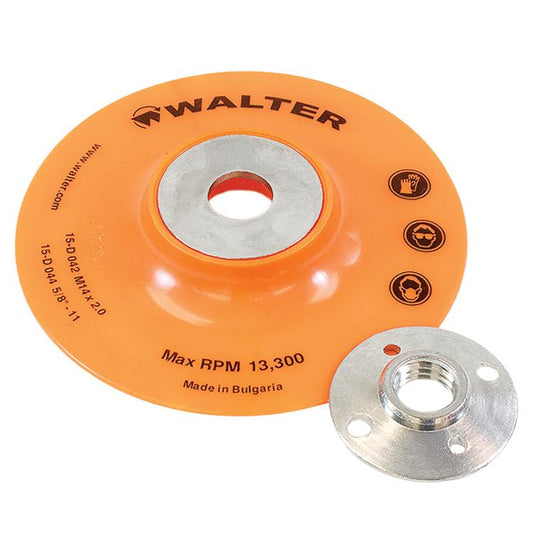 4-1/2" 5/8-11 BACKING PAD - Fuline Welding Supplies