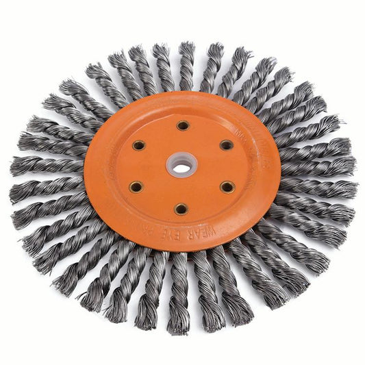 WALTER 8 KNOT TWIST BENCH GR BRUSH - Fuline Welding Supplies