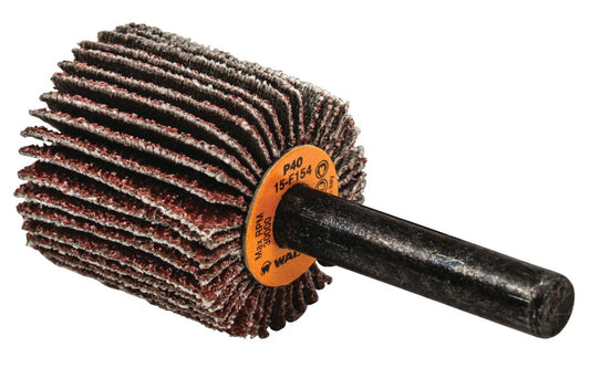 1X1X40 FLAP WHEEL PKG 10 - Fuline Welding Supplies
