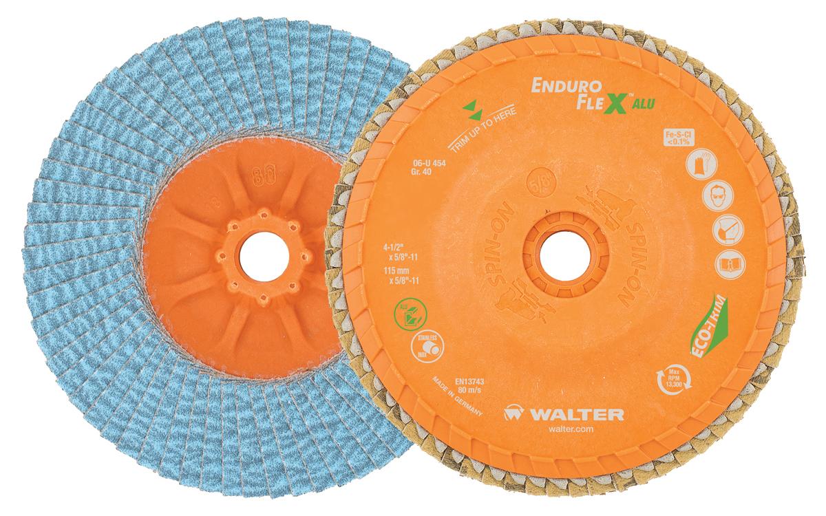 4-1/2 GR40 ENDURO-FLEX ALU, SPIN-ON PKG 10 - Fuline Welding Supplies