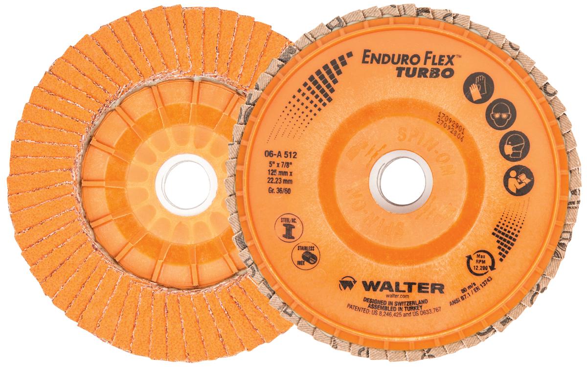 ENDURO-FLEX TURBO 5X7/8" GR36/60 PKG 10 - Fuline Welding Supplies