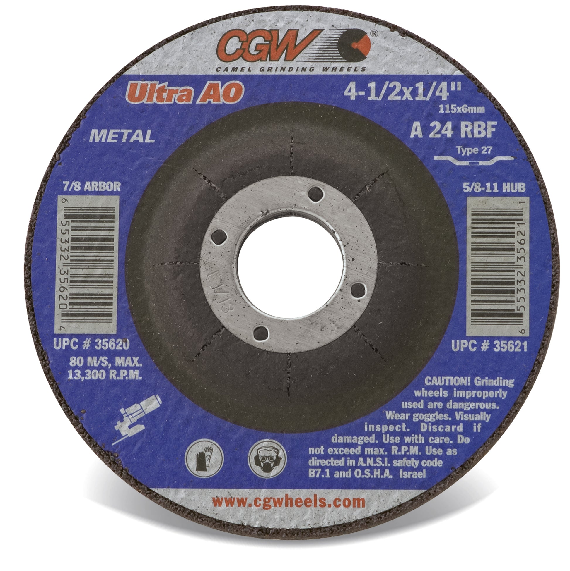 CGW GRINDING WHEEL- Fuline Welding Supplies