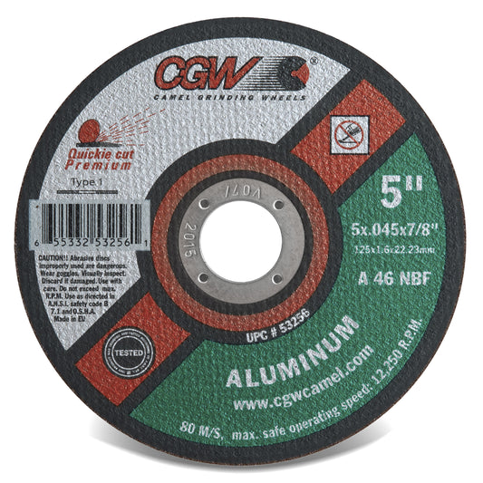 CGW ALUMINUM CUT-OFF WHEEL- Fuline Welding Supplies
