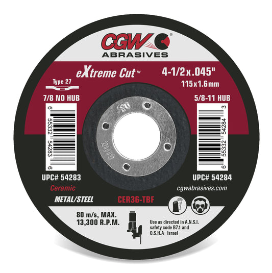 CGW CUT-OFF WHEEL- Fuline Welding Supplies