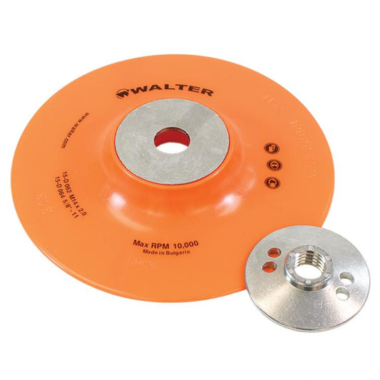 6" BACKING PAD , 5/8"-11 - Fuline Welding Supplies