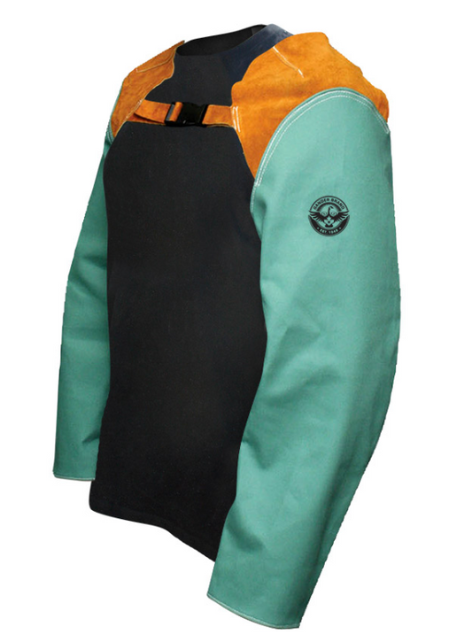 FR CANVAS WELDING SLEEVES BOB DALE GLOVE - Fuline Welding Supplies