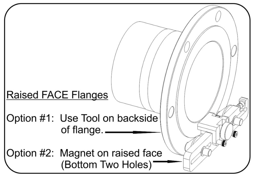 MAGNETIC FLANGE ALINER TWO HOLE PINS 38240 - Fuline Welding Supplies