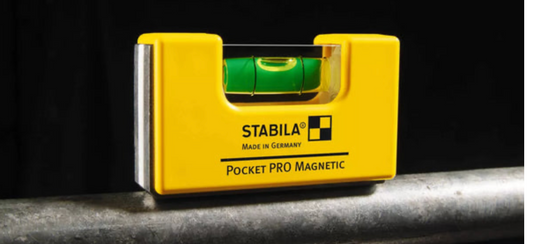 STABILA MAGNETIC POCKET LEVEL - Fuline Welding Supplies