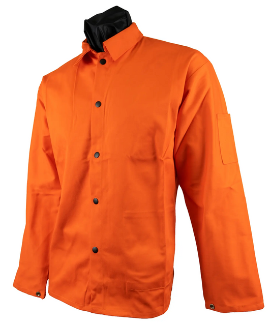 POWERWELD 9OZ FR COTTON JACKET - Fuline Welding Supplies
