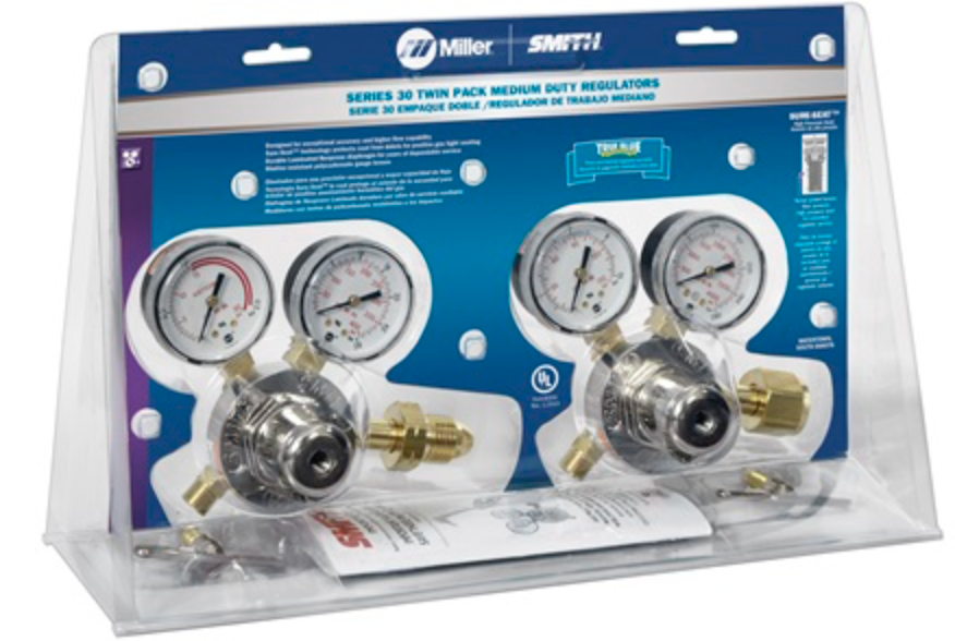 MILLER MEDIUM DUTY REGULATOR SET - Fuline Welding Supplies