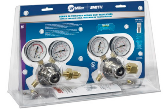 MILLER MEDIUM DUTY REGULATOR SET