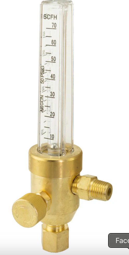 POWERWELD INERT GAS FLOWMETRE - Fuline Welding Supplies