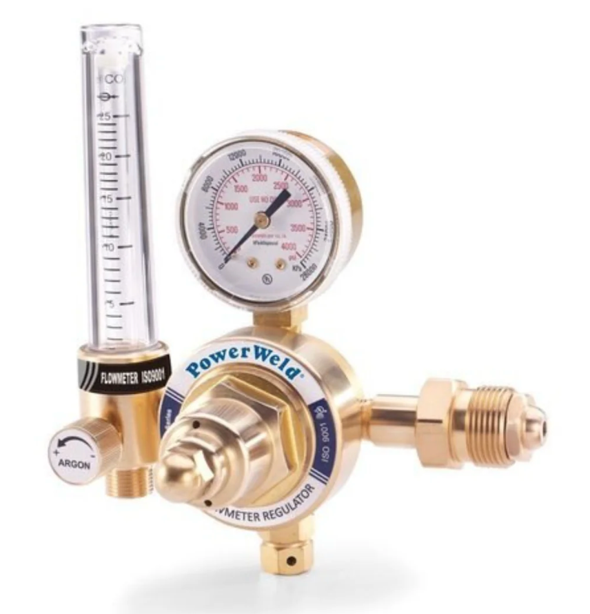 POWERWELD HIGH PRESSURE ARGON FLOWMETRE - Fuline Welding Supplies