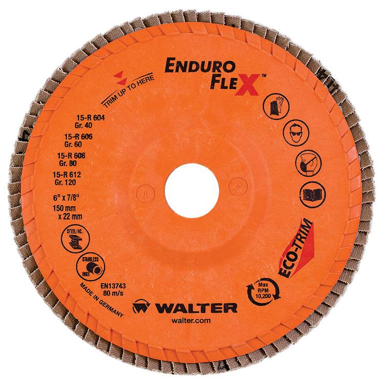 6" GR40 ENDUROFLEX DISC PKG 10 - Fuline Welding Supplies