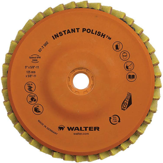 5" X 5/8"-11 INSTANT POLISH DISC PKG 5 - Fuline Welding Supplies
