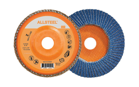 4-1/2"X7/8 GR40 ALLSTEEL PKG 10 - Fuline Welding Supplies