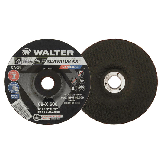 6'' X 1/4'' X 7/8'' XCAVATOR XX PKG 10 - Fuline Welding Supplies