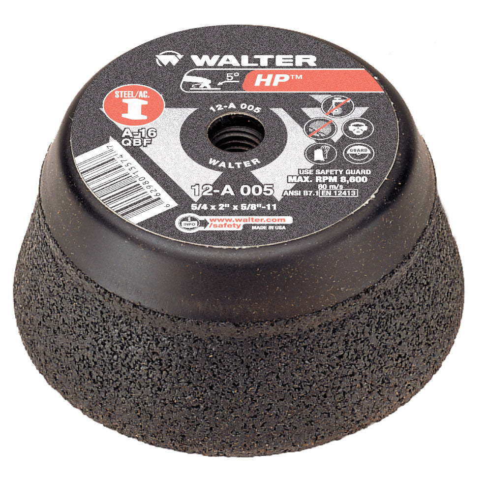 5" CUP WHEEL FOR STEEL - Fuline Welding Supplies